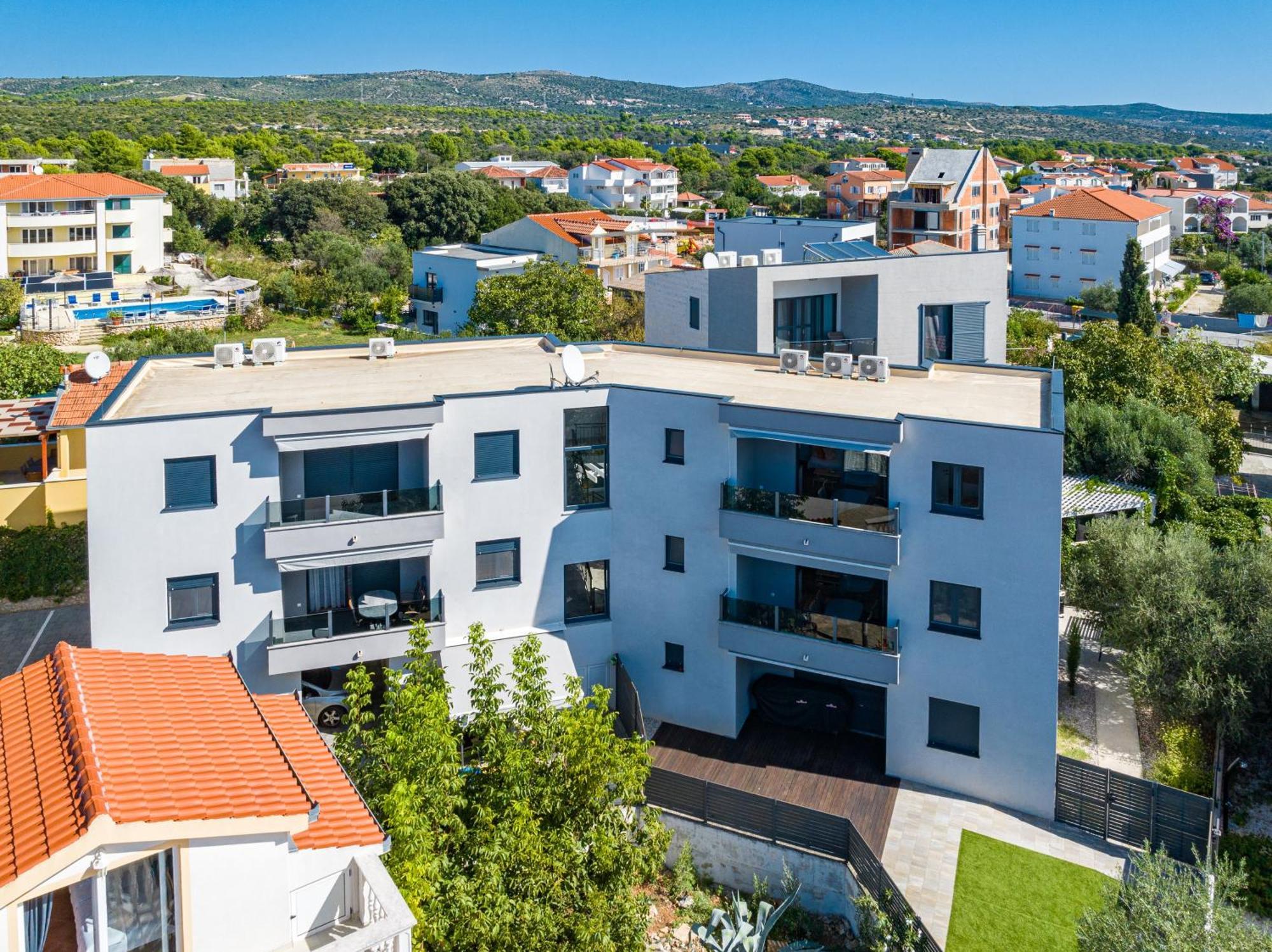 Apartments Boomerang Rogoznica  Luaran gambar